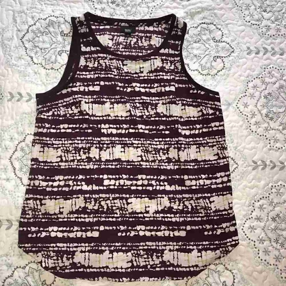 Old Navy Tops - Old Navy Purple and Cream Striped Tank Top